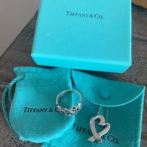 Tiffany Necklace and Ring Set